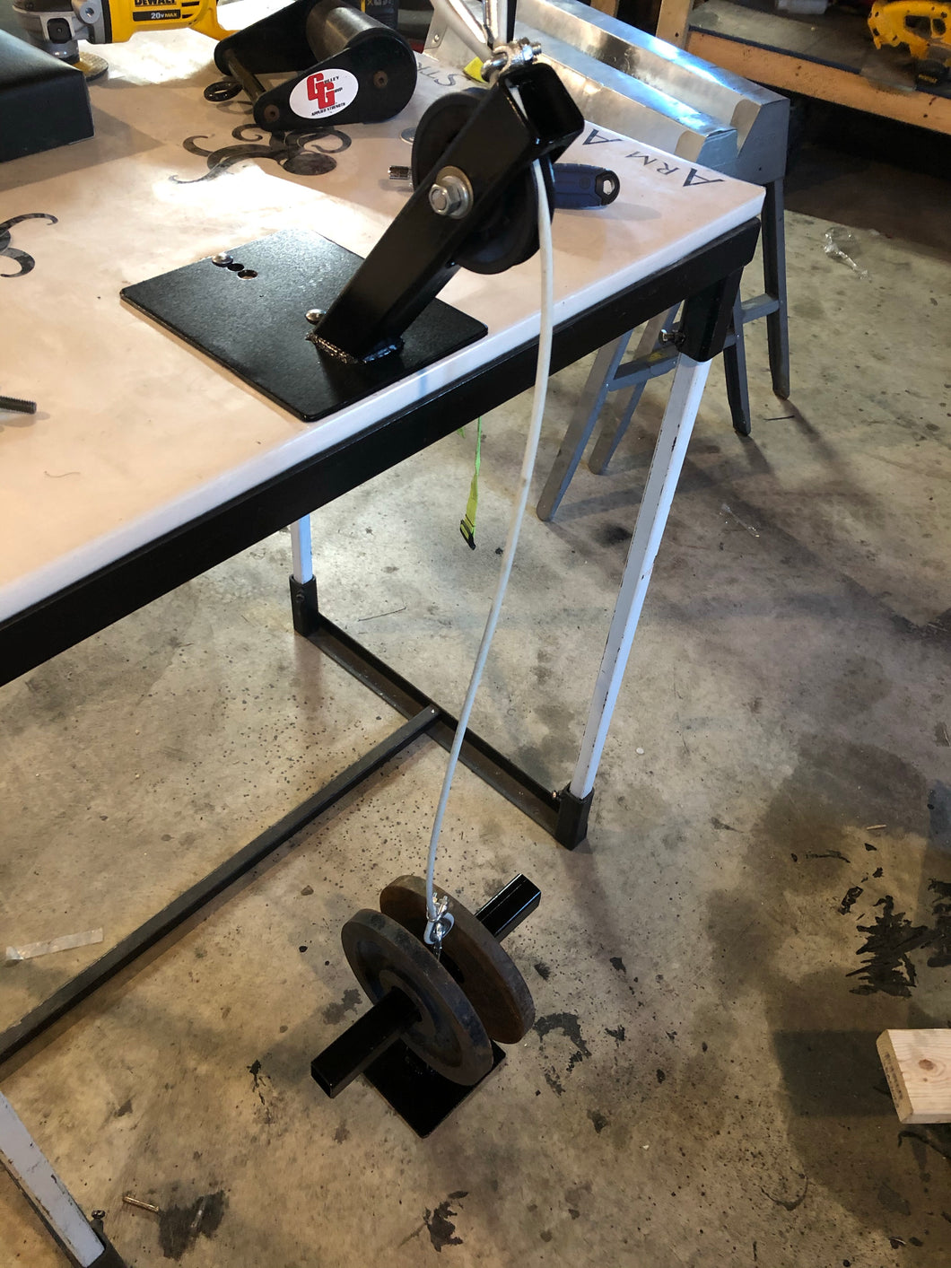 Arm wrestling cable machine cheap